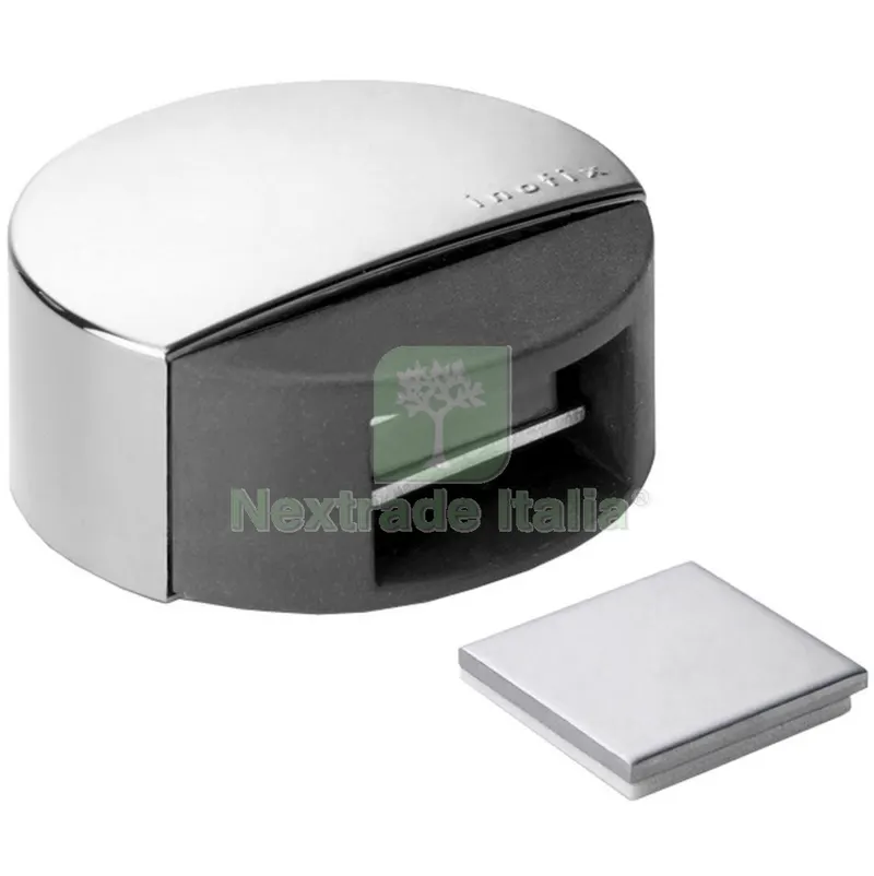 10PZ FERMAPORTA MAGNETICO ADESIVO INOFIX COLORE CROMO O — Ferramenta porte e finestre — rif. FERX.42659 10PZ FERMAPORTA MAGNETICO ADESIVO INOFIX COLORE CROMO O — Ferramenta porte e finestre — rif. FERX.42659