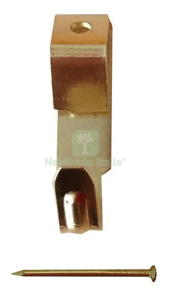 15SCATOLE Ganci "X" N. 1 (PZ.10) — Ferramenta per legno e mobili — rif. FERX.4276