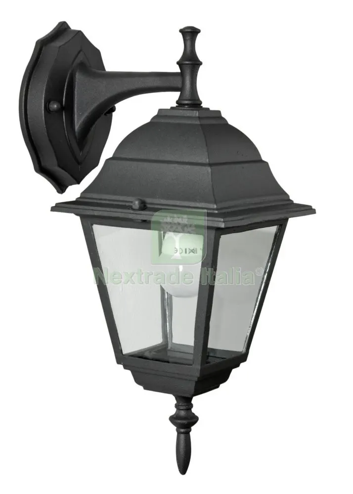 6PZ Lanterna "NEW York" Baby con Braccio Nera — Illuminazione — rif. FERX.42825