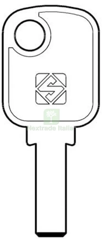 10PZ CHIAVI PUNZONATE SILCA SCU1(KYR) GR.2 — Chiavi grezze e duplicati — rif. FERX.4292 10PZ CHIAVI PUNZONATE SILCA SCU1(KYR) GR.2 — Chiavi grezze e duplicati — rif. FERX.4292