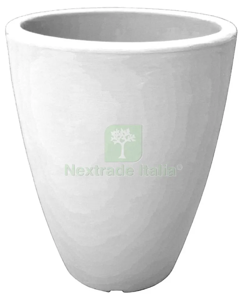 VASO HOME ADONE TONDO D 30XH38 CM BIANCO — Vasi e fioriere — rif. FERX.42921 VASO HOME ADONE TONDO D 30XH38 CM BIANCO — Vasi e fioriere — rif. FERX.42921