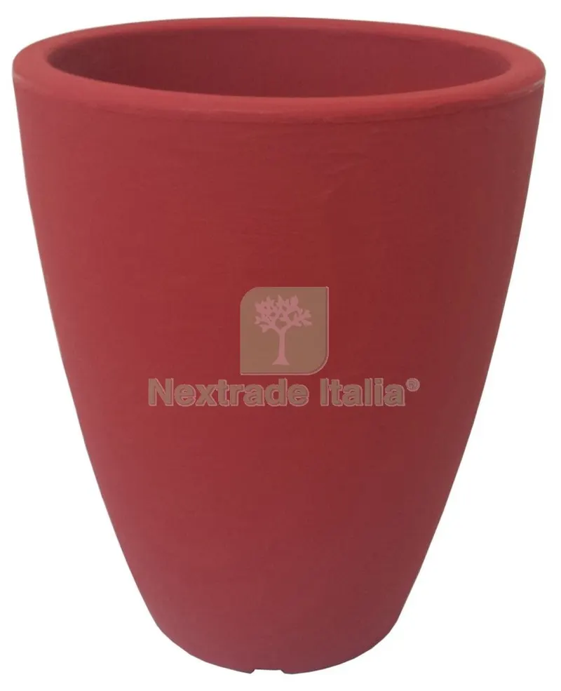Vaso Home Tondo CM.30X38H Bordeaux — Vasi e fioriere — rif. FERX.42927