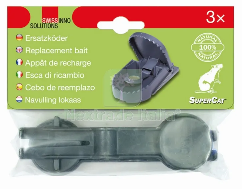 5BLISTER ESCA RICAMBIO"SUPERCAT"XTRAPPOLE GRANDI PZ.3 — Protezione piante e sementi — rif. FERX.43453 5BLISTER ESCA RICAMBIO"SUPERCAT"XTRAPPOLE GRANDI PZ.3 — Protezione piante e sementi — rif. FERX.43453