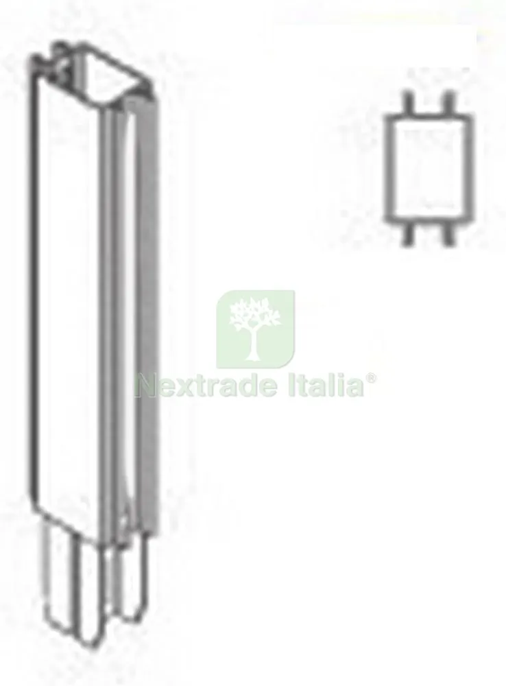 2PZ ZAF Piantana per Parete Panna CM.5X205H — Attrezzi da giardino — rif. FERX.43550 — foto 2 2PZ ZAF Piantana per Parete Panna CM.5X205H — Attrezzi da giardino — rif. FERX.43550 — foto 2
