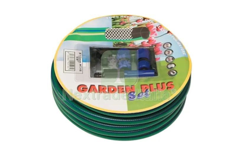 SET ATTREZZATO GARDEN PLUS ROTOLO 15 M — Irrigazione — rif. FERX.43621 SET ATTREZZATO GARDEN PLUS ROTOLO 15 M — Irrigazione — rif. FERX.43621