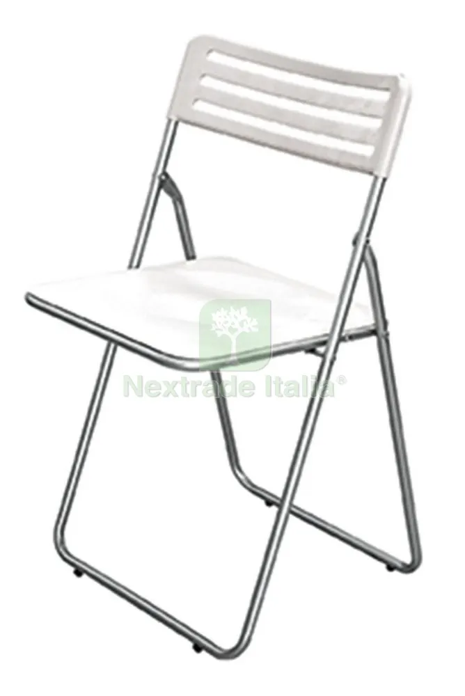 4PZ Sedia Pieghevole in ABS Bianco — Arredo — rif. FERX.43642