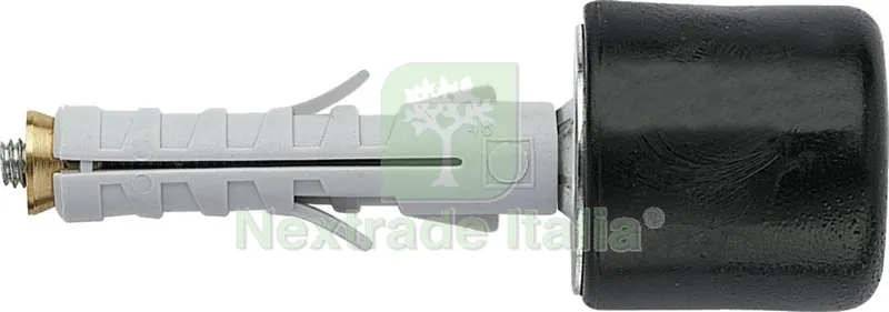 50PZ ELEMATIC TASSELLO ENP/FP 9 PARACOLPI NERO — Tasselli e ancoraggi — rif. FERX.4365 50PZ ELEMATIC TASSELLO ENP/FP 9 PARACOLPI NERO — Tasselli e ancoraggi — rif. FERX.4365
