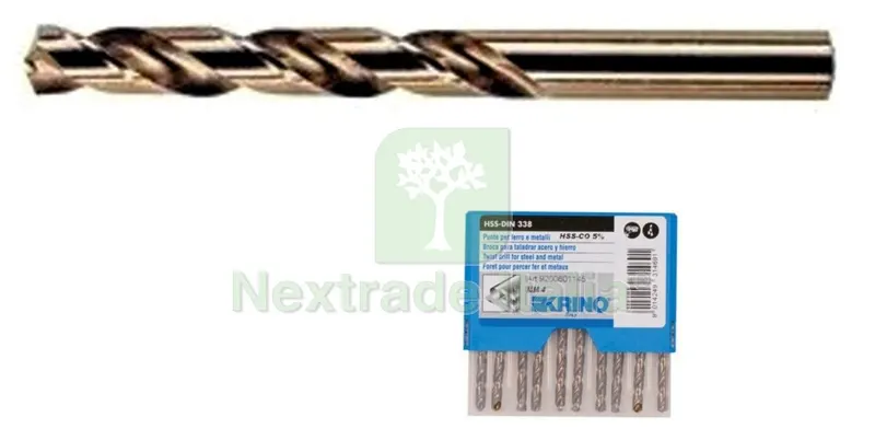 10PZ PUNTE HSS AL 5% COBALT MM. 5,5 — Punte, frese e dischi — rif. FERX.43691