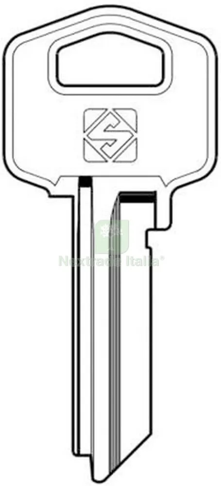 5PZ CHIAVI SILCA ART. TE2X GR.4/1 — Serrature e cilindri — rif. FERX.43741