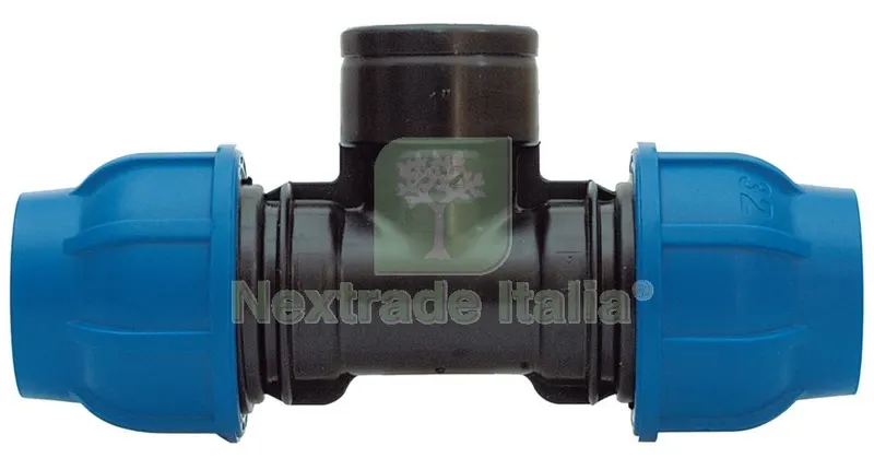 10PZ RACCORDO NYLON TEE FEMINA 32X1X32 MM — Tubi e raccordi — rif. FERX.4376 10PZ RACCORDO NYLON TEE FEMINA 32X1X32 MM — Tubi e raccordi — rif. FERX.4376
