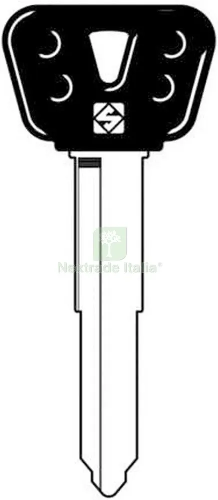 5PZ Chiavi Silca ART. YH35RBP GR.10 — Serrature e cilindri — rif. FERX.4380