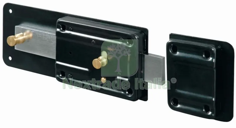 2PZ Viro ART. 1.7833 Ferroglietto Cilindro Esterno Fisso 6 Giri MM. 60 — Serrature e cilindri — rif. FERX.43859