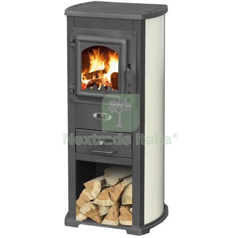 Stufa a Legna LUX Beige — Stufe e camini — rif. FERX.43861 Stufa a Legna LUX Beige — Stufe e camini — rif. FERX.43861