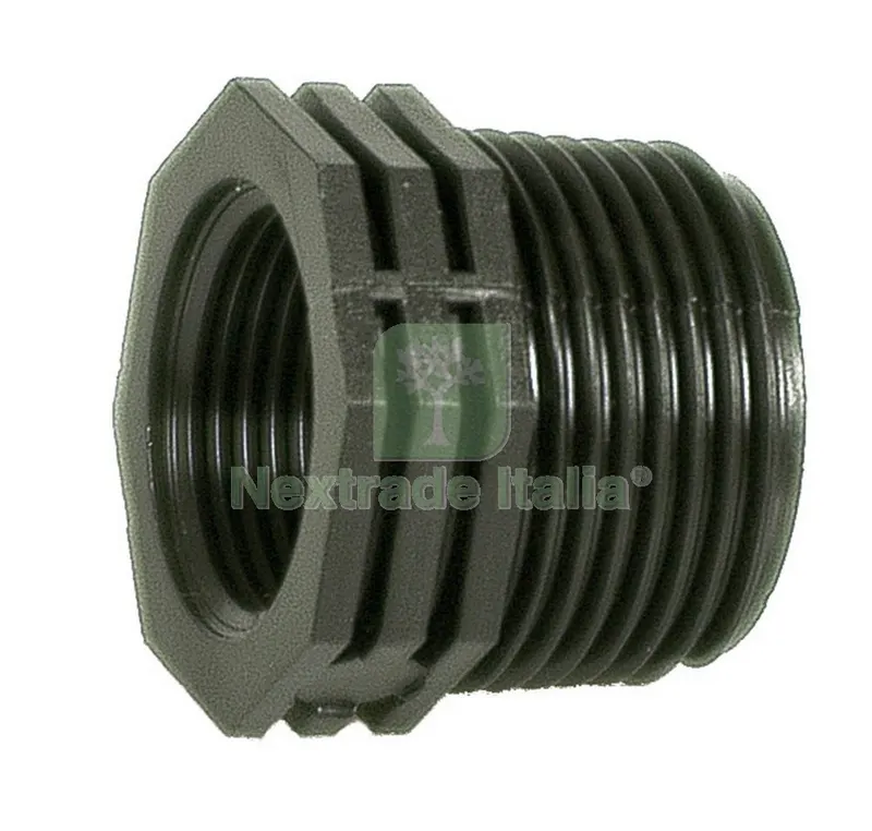 25PZ RACCORDO NYLON RIDUZIONE M/F 3/4X1/2 — Tubi e raccordi — rif. FERX.4396 25PZ RACCORDO NYLON RIDUZIONE M/F 3/4X1/2 — Tubi e raccordi — rif. FERX.4396