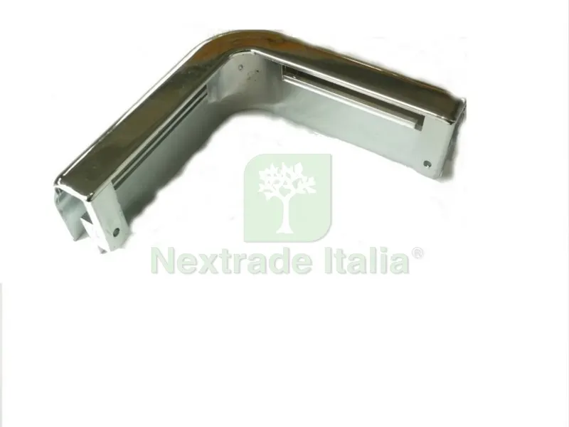 Angolare PVC Cromo per Box Doccia Cristallo — Accessori bagno — rif. FERX.44177