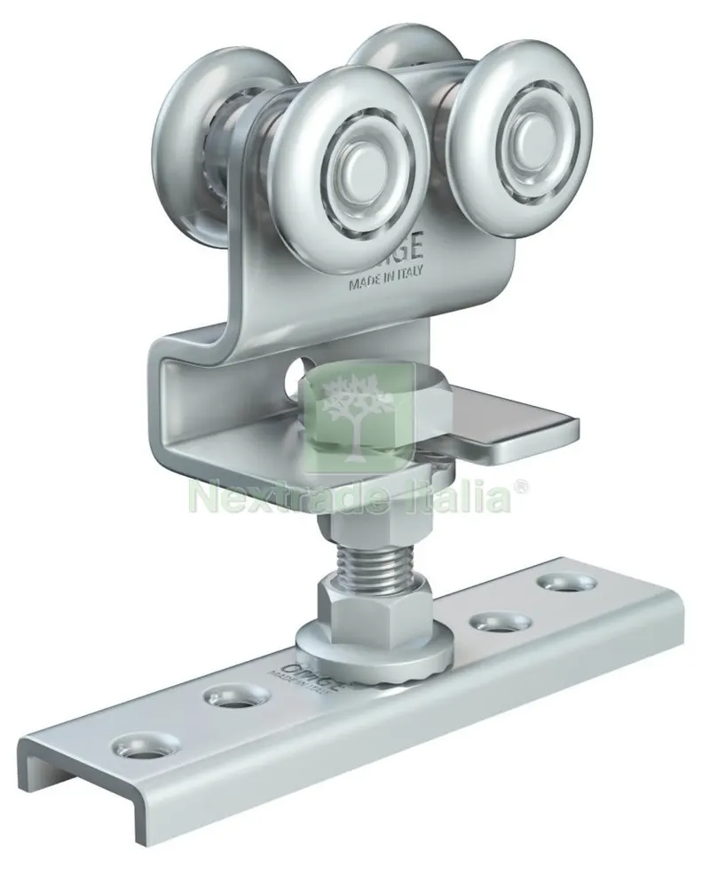 10PZ OMGE CARRELLO A 4 RUOTE ( ART. 23) MM.24 — Ferramenta porte e finestre — rif. FERX.4431 10PZ OMGE CARRELLO A 4 RUOTE ( ART. 23) MM.24 — Ferramenta porte e finestre — rif. FERX.4431