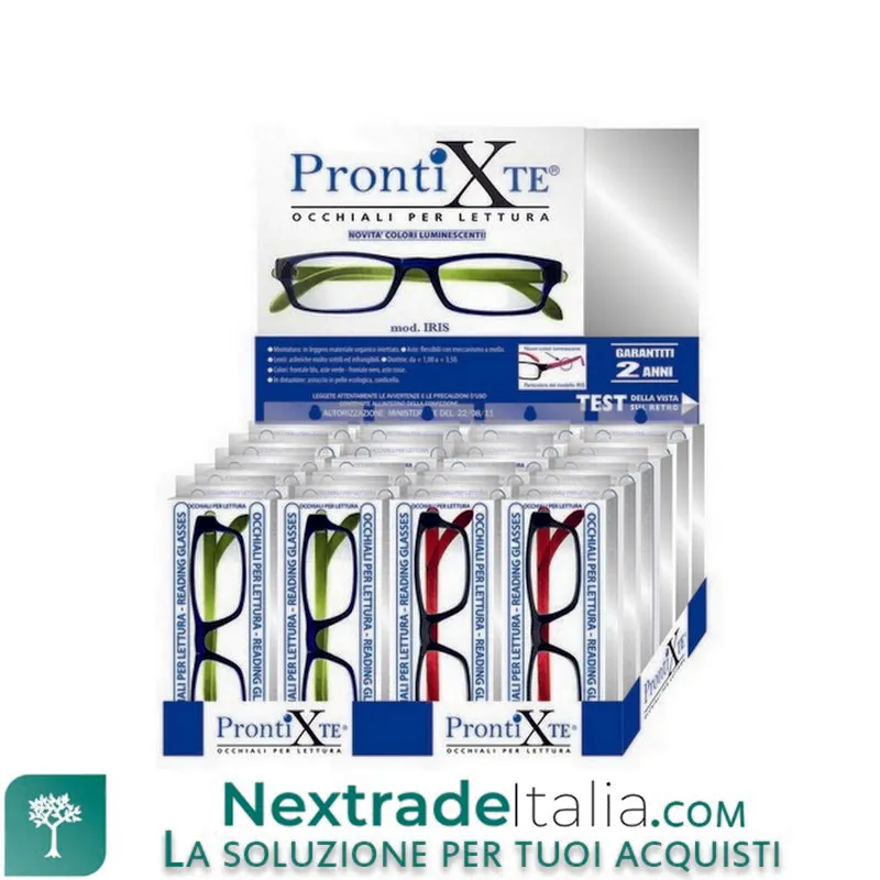 Esposizione Occhiali da 24 PZ "pronti x TE" Iris — Protezioni corpo — rif. FERX.44598