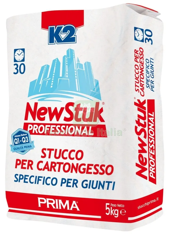 4PZ STUCCO PER CARTONGESSO "PROFESSIONAL" KG. 5 — Isolanti e reti — rif. FERX.44608 4PZ STUCCO PER CARTONGESSO "PROFESSIONAL" KG. 5 — Isolanti e reti — rif. FERX.44608