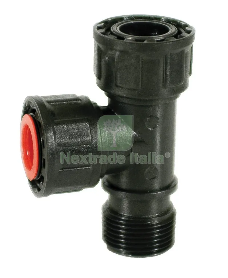 10PZ RACCORDO NYLON-COLLETTORE PER ELETTROVALVOLE M1X F1X F1 — Tubi e raccordi — rif. FERX.4464