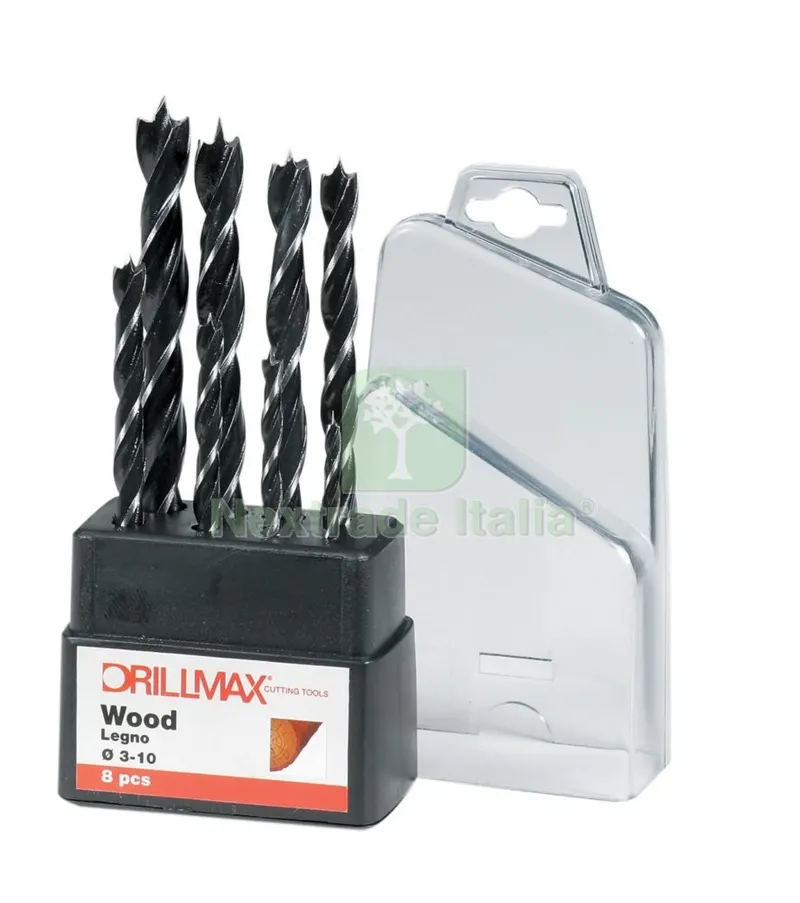 10CF Serie 8 Punte per Legno Drillmax — Punte, frese e dischi — rif. FERX.44776 10CF Serie 8 Punte per Legno Drillmax — Punte, frese e dischi — rif. FERX.44776