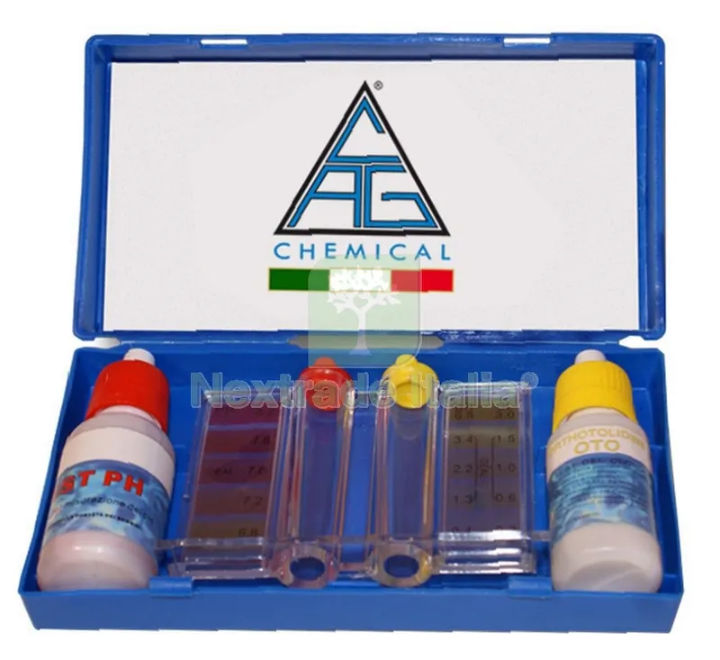 Test-Kit x Piscine (liquidi in Flacone) — Piscine e strutture — rif. FERX.45021 Test-Kit x Piscine (liquidi in Flacone) — Piscine e strutture — rif. FERX.45021