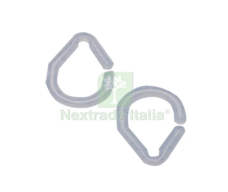 18CF ANELLI PER TENDA DOCCIA TRASPARENTE 16 PZ — Tende e zanzariere — rif. FERX.45064 18CF ANELLI PER TENDA DOCCIA TRASPARENTE 16 PZ — Tende e zanzariere — rif. FERX.45064