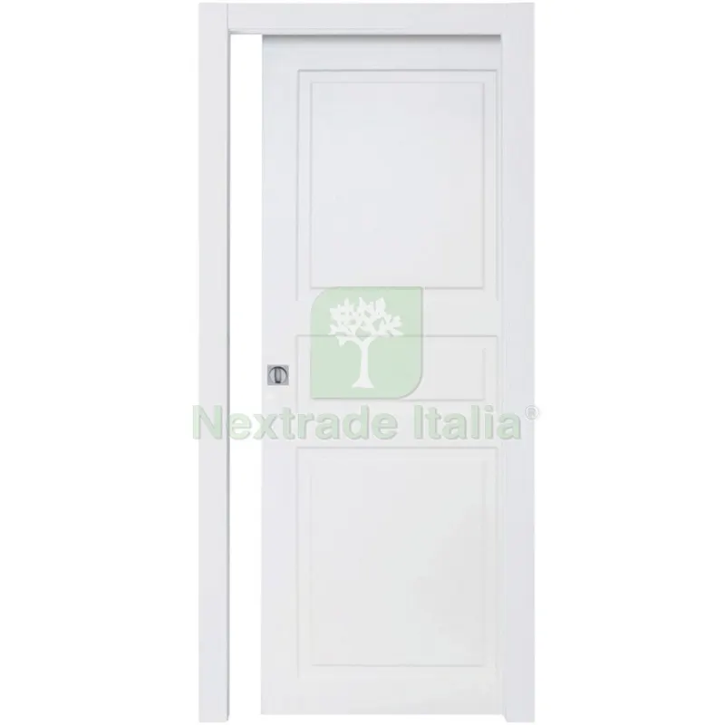 PORTA MODELLO BUGNA SCORREVOLE LUCIDO BIANCO CM. 210X80 — Tubi e raccordi — rif. FERX.4507 PORTA MODELLO BUGNA SCORREVOLE LUCIDO BIANCO CM. 210X80 — Tubi e raccordi — rif. FERX.4507