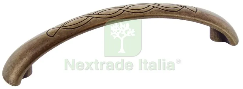 25PZ Maniglia Antichizzata ART.15081Z MM.96 Florence — Maniglie e pomelli — rif. FERX.45156