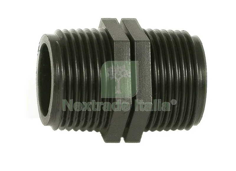 25PZ RACCORDO NYLON NIPPLO 1X1 — Tubi e raccordi — rif. FERX.4530