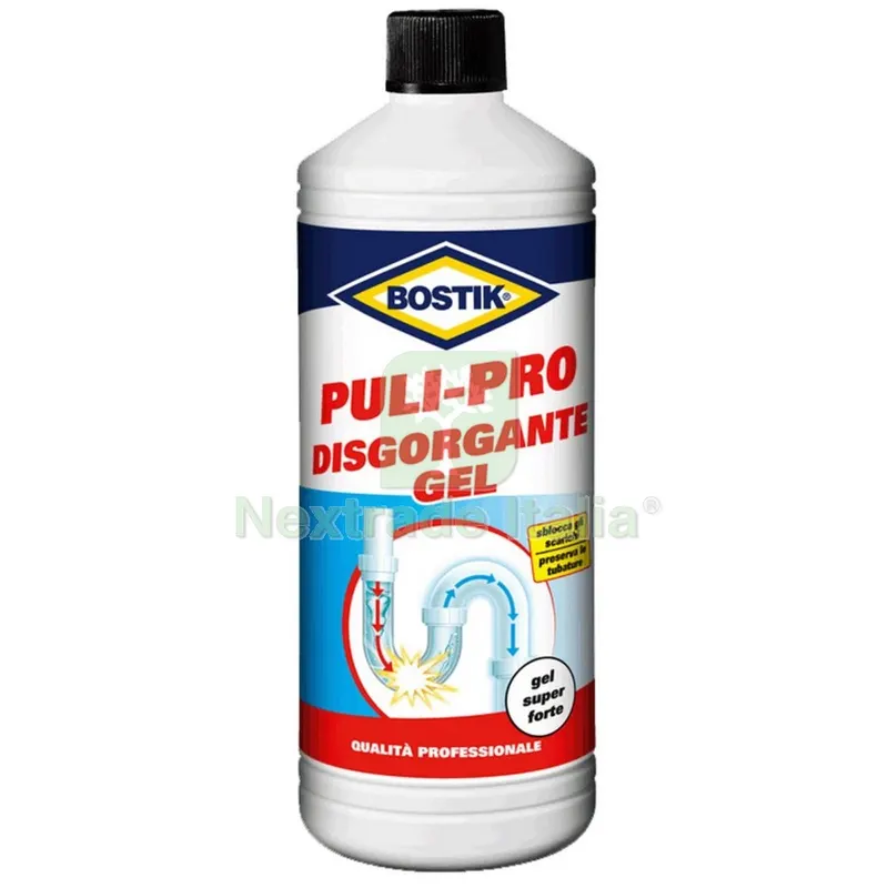 6PZ BOSTIK PULI-PRO DISGORGANTE GEL 1 LITRO — Adesivi e sigillanti — rif. FERX.45337