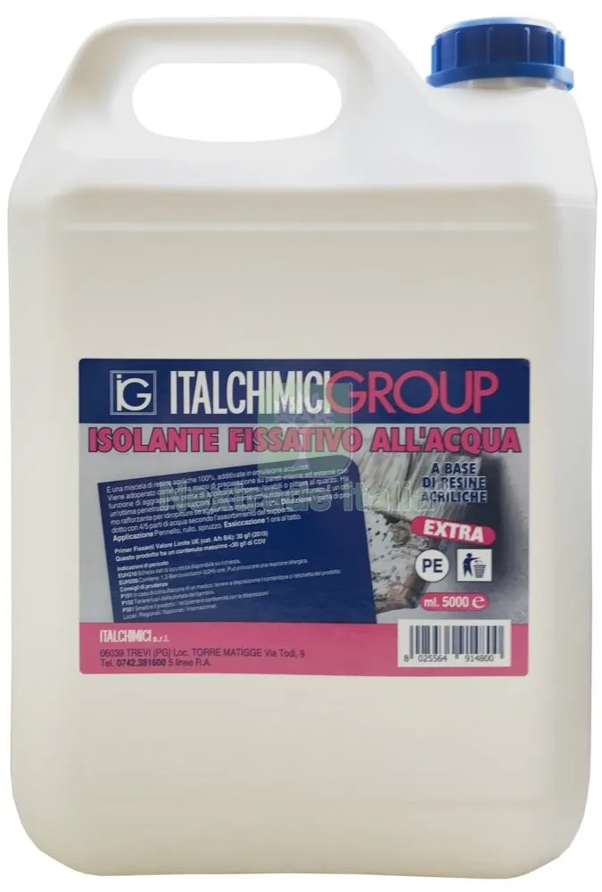 4PZ FISSATIVO ACRILICO EXTRA LT. 5 — Pitture murali e idropitture — rif. FERX.45792 4PZ FISSATIVO ACRILICO EXTRA LT. 5 — Pitture murali e idropitture — rif. FERX.45792