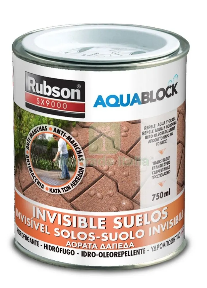 Rubson IMPERM.SUOLO Invisibile ML.750 SX9000 — Scarichi e sifoni — rif. FERX.4594 Rubson IMPERM.SUOLO Invisibile ML.750 SX9000 — Scarichi e sifoni — rif. FERX.4594