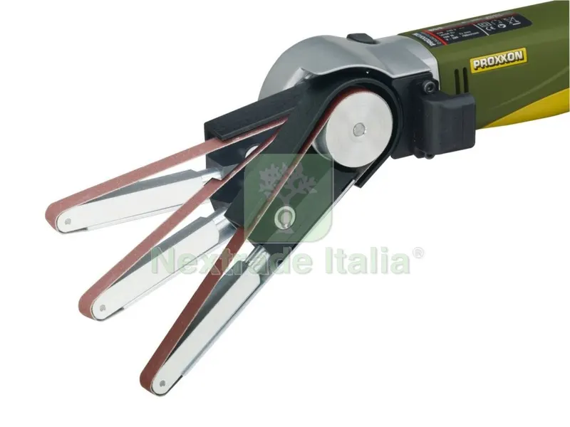 Proxxon 28536 per Levigature Fini in Piccoli Spazi a Nastro BSL220/E(BS/E) — Trapani e avvitatori — rif. FERX.46082 Proxxon 28536 per Levigature Fini in Piccoli Spazi a Nastro BSL220/E(BS/E) — Trapani e avvitatori — rif. FERX.46082