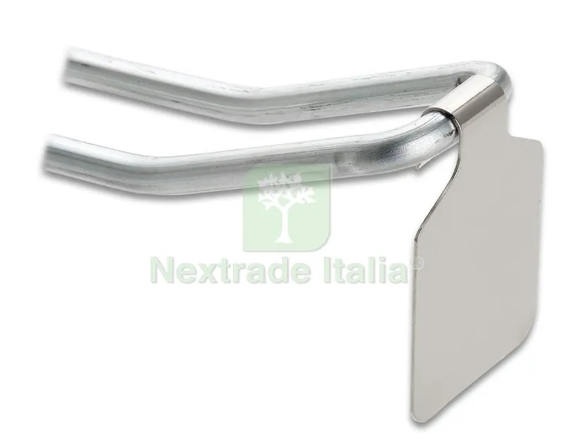 50PZ PORTAPREZZO METALLO X PANNELLI FORATI FIGURA 10 — Raccordi in ghisa e figure — rif. FERX.46255