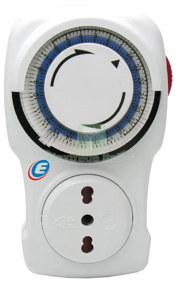 TIMER MANUALE GIORNALIERO — Interruttori e prese — rif. FERX.46453 TIMER MANUALE GIORNALIERO — Interruttori e prese — rif. FERX.46453