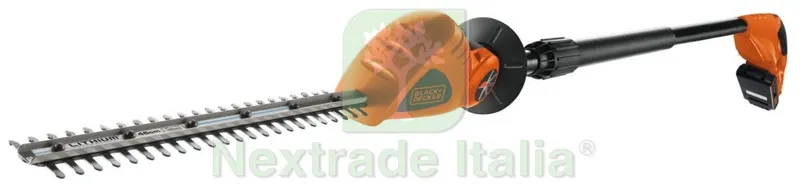 TAGLIASIEPI A BATTERIA B+D GTC1843L20 18V LITIO TESTA ORIENT. — Attrezzi da giardino a motore — rif. FERX.46463 TAGLIASIEPI A BATTERIA B+D GTC1843L20 18V LITIO TESTA ORIENT. — Attrezzi da giardino a motore — rif. FERX.46463