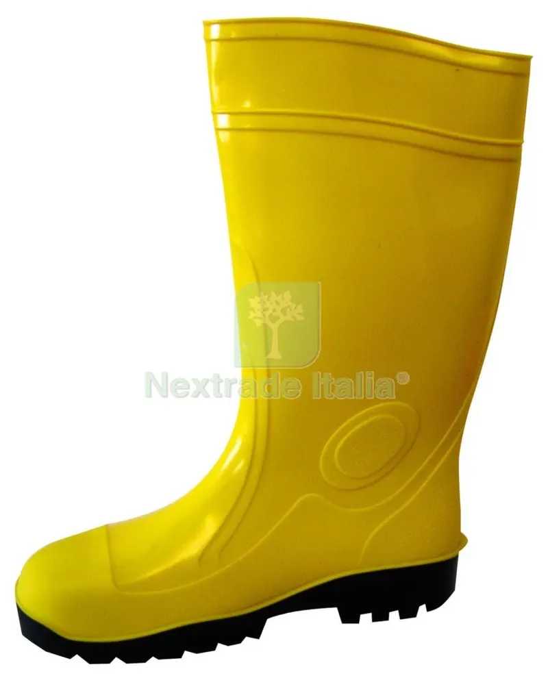 STIVALI NITRILE GIALLO ANTINFORTUNISTICA N.43 — Calzature antinfortunistiche — rif. FERX.4655