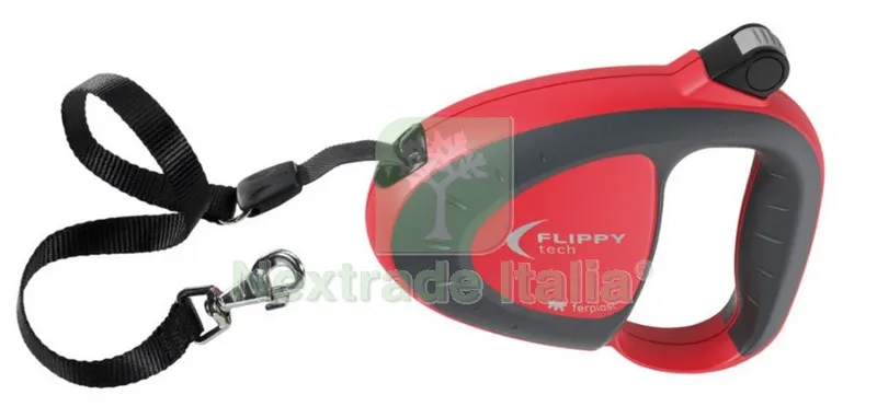 GUINZAGLIO FLIPPY ONE TAPE MEDIUM ROSSO I — Cani — rif. FERX.46732 GUINZAGLIO FLIPPY ONE TAPE MEDIUM ROSSO I — Cani — rif. FERX.46732