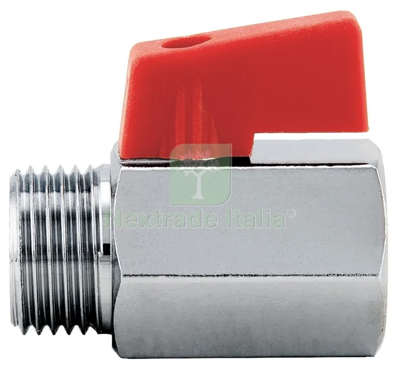 20PZ ITAP ART. 126 VALVOLA A SFERA MINI MASCHIO /FEMMINA GR.3/8 — Rubinetti e valvole — rif. FERX.4685