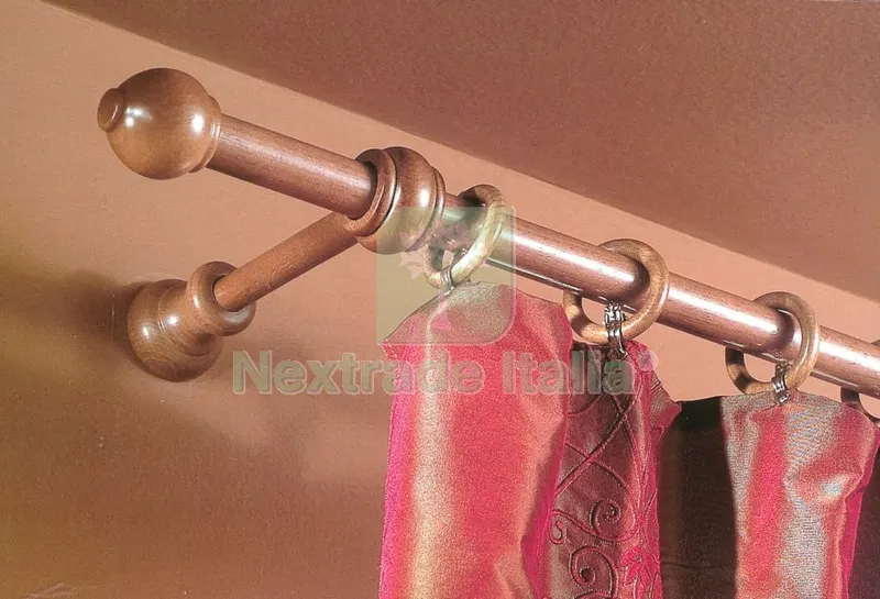 BASTONE A STRAPPO D 23 MM CILIEGIO 200 CM CON SUPPORTI — Casalinghi e organizzazione — rif. FERX.47201 BASTONE A STRAPPO D 23 MM CILIEGIO 200 CM CON SUPPORTI — Casalinghi e organizzazione — rif. FERX.47201