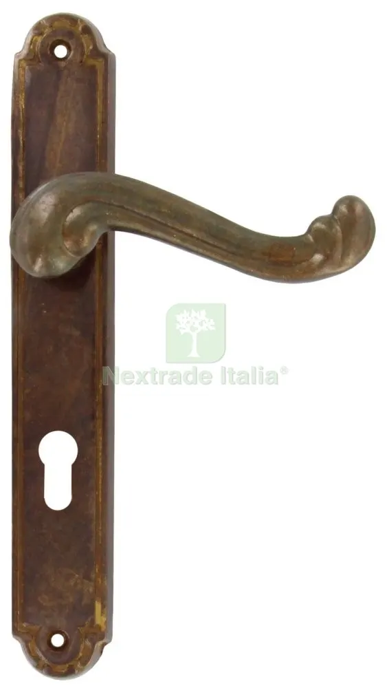 4PZ Maniglia Ottone Bronzato Barocco F.Y. — Maniglie e pomelli — rif. FERX.4727