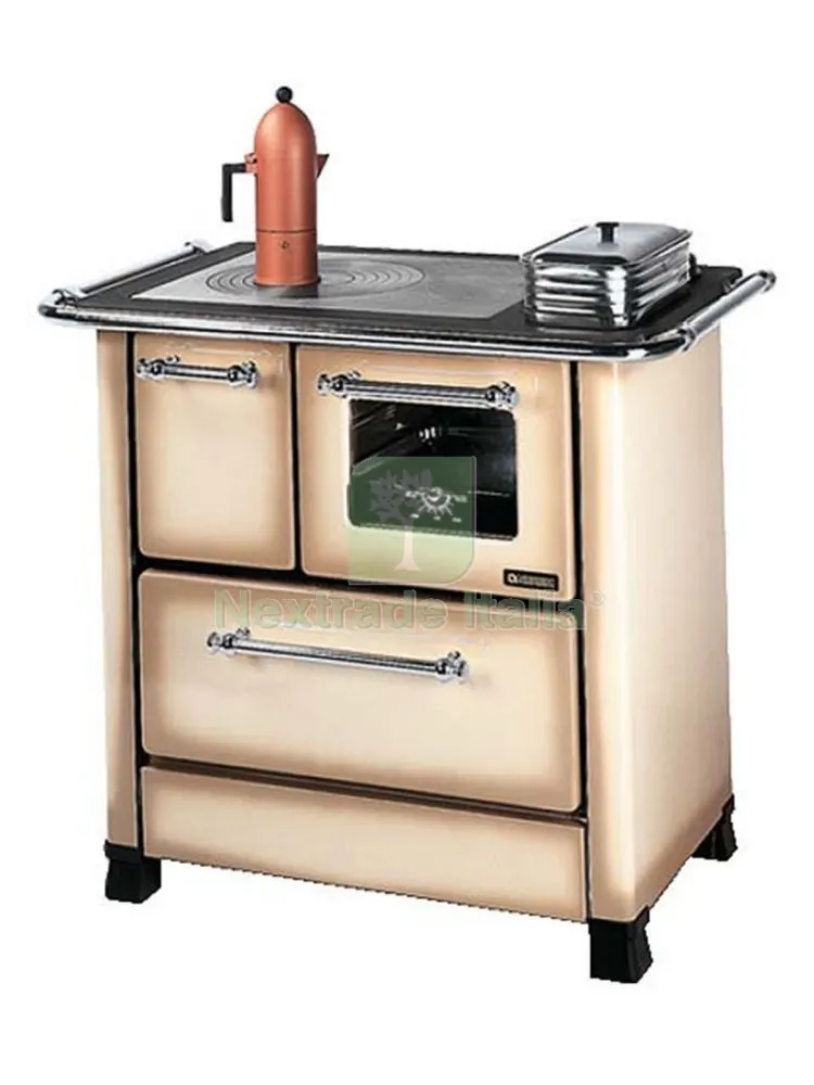 Cucina Romantica a Legna con Piastra e Focolare in Ghisa Potenza Termica 6KW — Sanitari e ceramiche — rif. FERX.47432