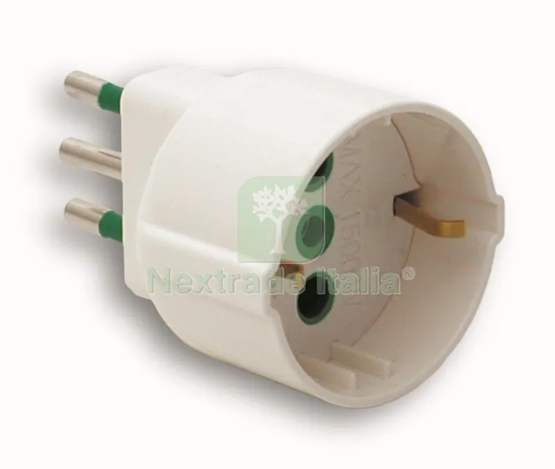 FME ART. 82.120 ADATTATORE 10A+T-SCHUKO — Interruttori e prese — rif. FERX.4759 FME ART. 82.120 ADATTATORE 10A+T-SCHUKO — Interruttori e prese — rif. FERX.4759