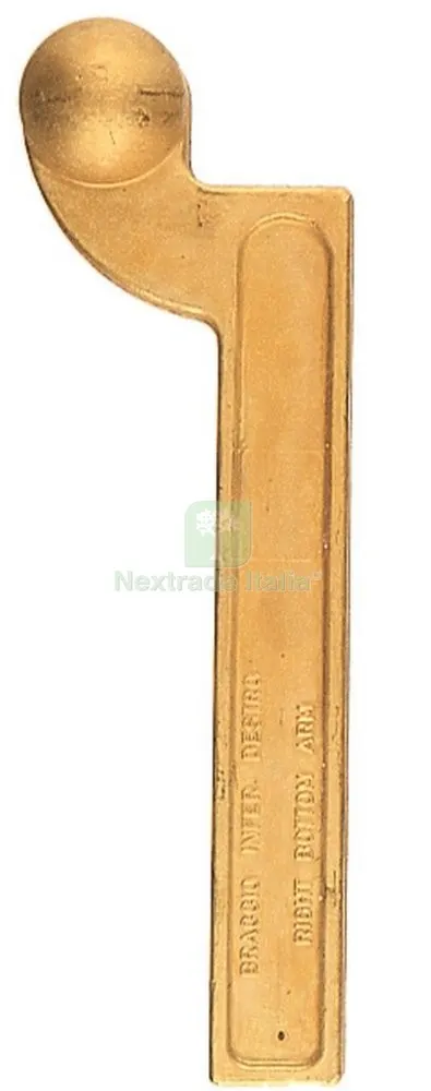 Cardine Inferiore Ottone Lucido Destro — Cerniere e cardini — rif. FERX.4786 Cardine Inferiore Ottone Lucido Destro — Cerniere e cardini — rif. FERX.4786