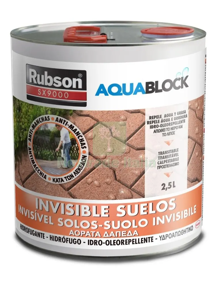 Rubson IMPERM.SUOLO Invisibile LT.2,5 SX9000 — Scarichi e sifoni — rif. FERX.4798 Rubson IMPERM.SUOLO Invisibile LT.2,5 SX9000 — Scarichi e sifoni — rif. FERX.4798
