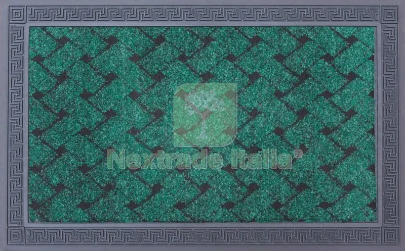 5PZ ZERBINO GRECA MOQUETTE LUX 40X60 CM — Casalinghi e organizzazione — rif. FERX.480 5PZ ZERBINO GRECA MOQUETTE LUX 40X60 CM — Casalinghi e organizzazione — rif. FERX.480