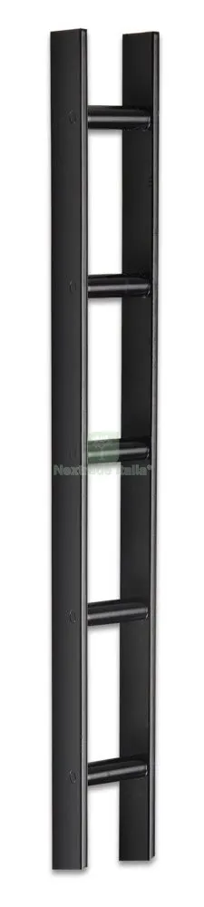 2PZ Manzoni Cremagliera Nera CM.160 ART. 620 — Ferramenta per legno e mobili — rif. FERX.4817