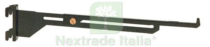 10PZ Manzoni Mensola Nera Allungabile CM.10/16 ART. 632 — Arredo — rif. FERX.4819 10PZ Manzoni Mensola Nera Allungabile CM.10/16 ART. 632 — Arredo — rif. FERX.4819