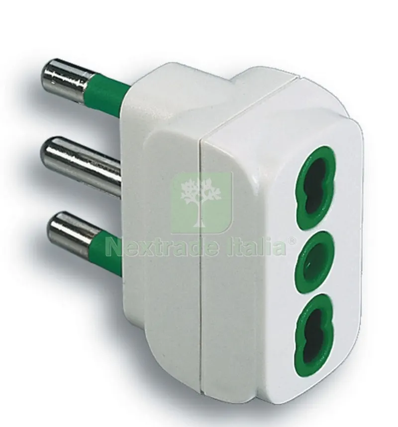 5PZ FME ART.82.110 Adattatore 16A Bipasso — Illuminazione — rif. FERX.4837 5PZ FME ART.82.110 Adattatore 16A Bipasso — Illuminazione — rif. FERX.4837