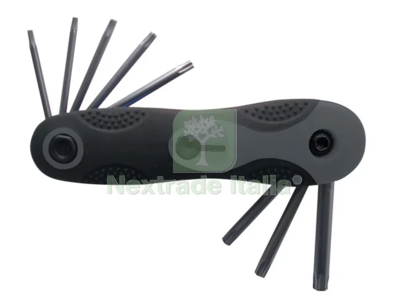 10CF SERIE 8 CHIAVI TORX CR-V T9-T40 — Chiavi e bussole — rif. FERX.4898